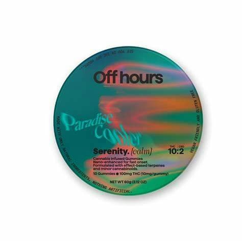 Off Hours | Edibles | Serenity Paradise Cooler | 10pk | 100mg