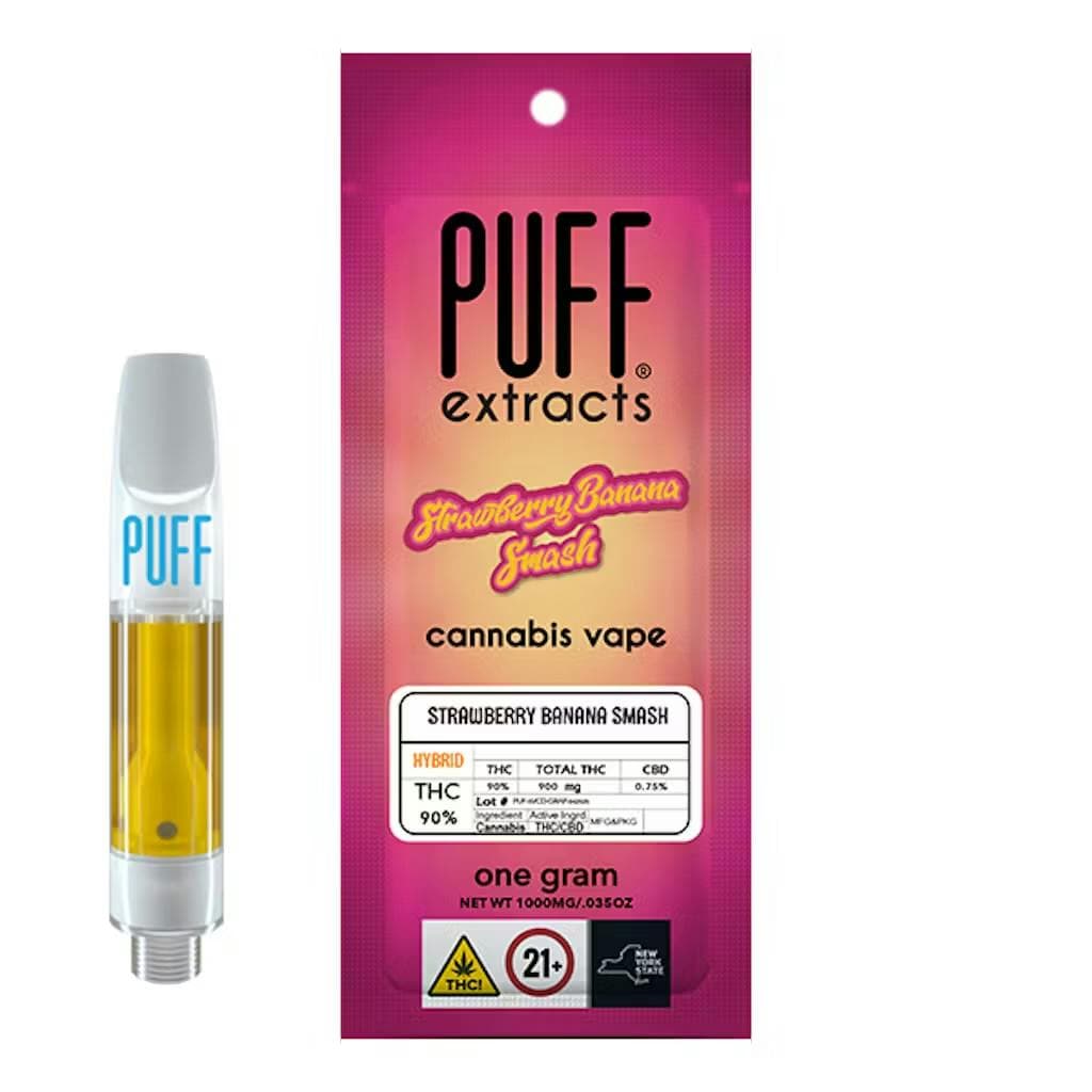 Puff | Cartridge | Strawberry Banana Smash | Hybrid