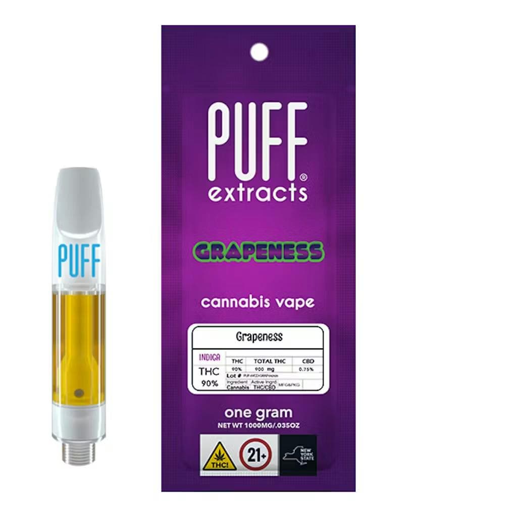 Puff | Cartridge | Grapeness | Indica