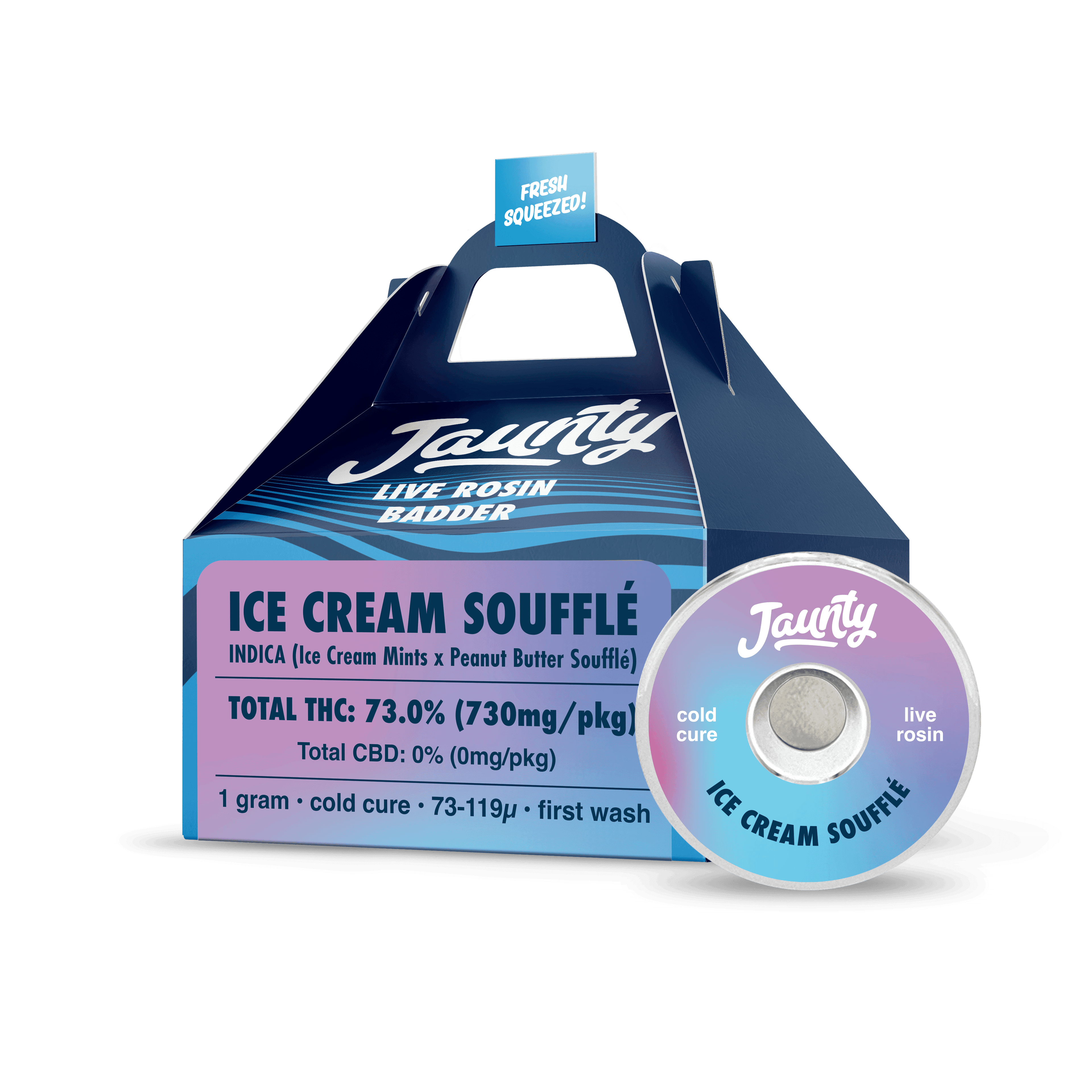 Ice Cream Soufflé | Cold Cure | Live Rosin | Hybrid | 1g