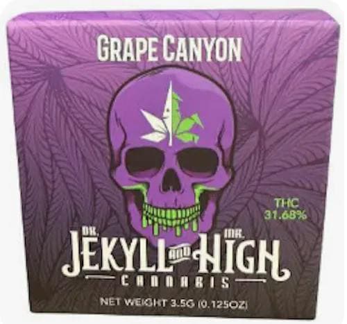 Dr. Jekyll & Mr. High | Flower | Grape Canyon | Hybrid