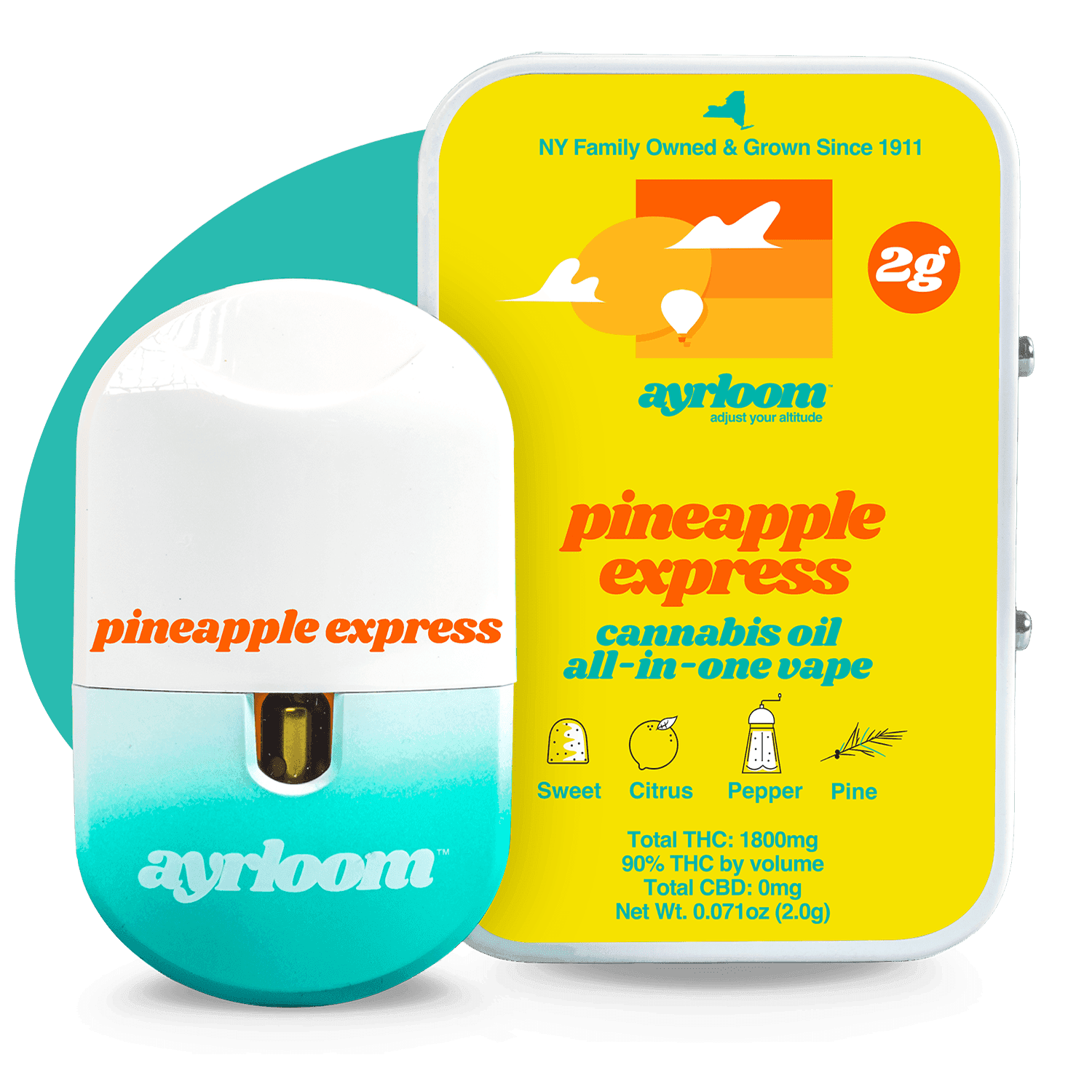 ayrloom | Pineapple Express | AIO | 2g