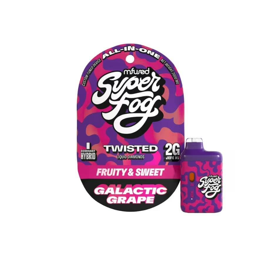 Mfused | Twisted Vape | Galactic Grape | Indica Hybrid