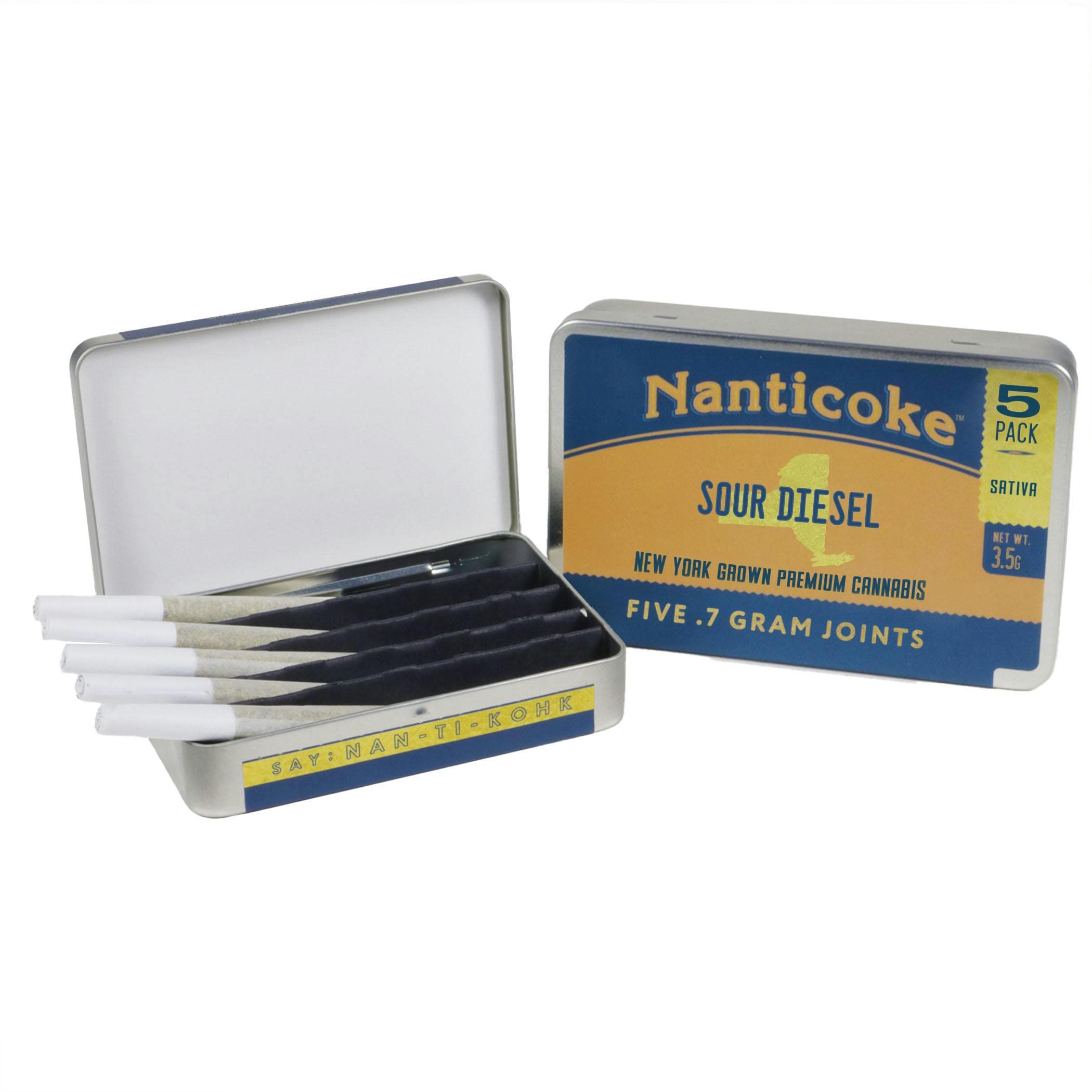 Nanticoke | Pre-Rolls | Sour Diesel | Sativa | 5pk