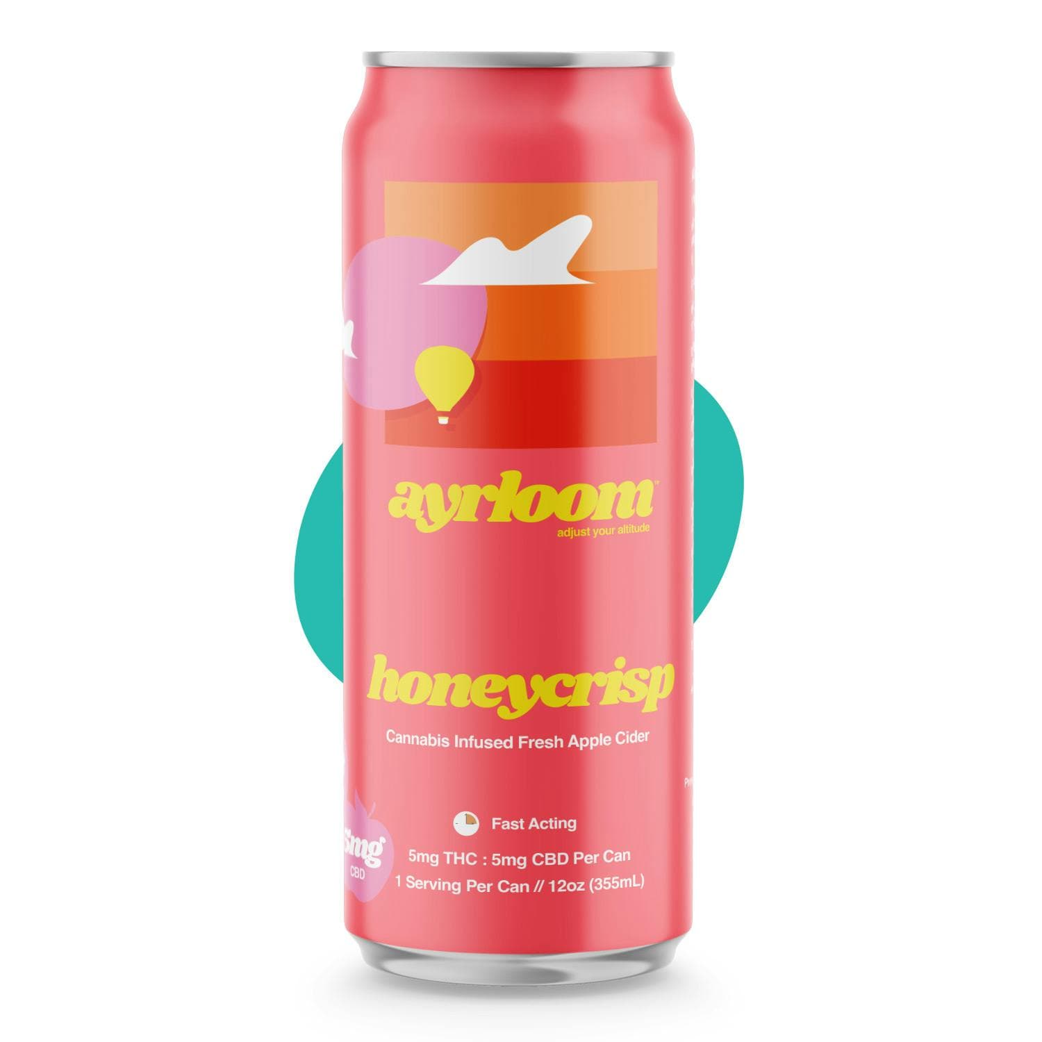Ayrloom, Honeycrisp -HYBRID- (1:1 THC:CBD, 5mg)