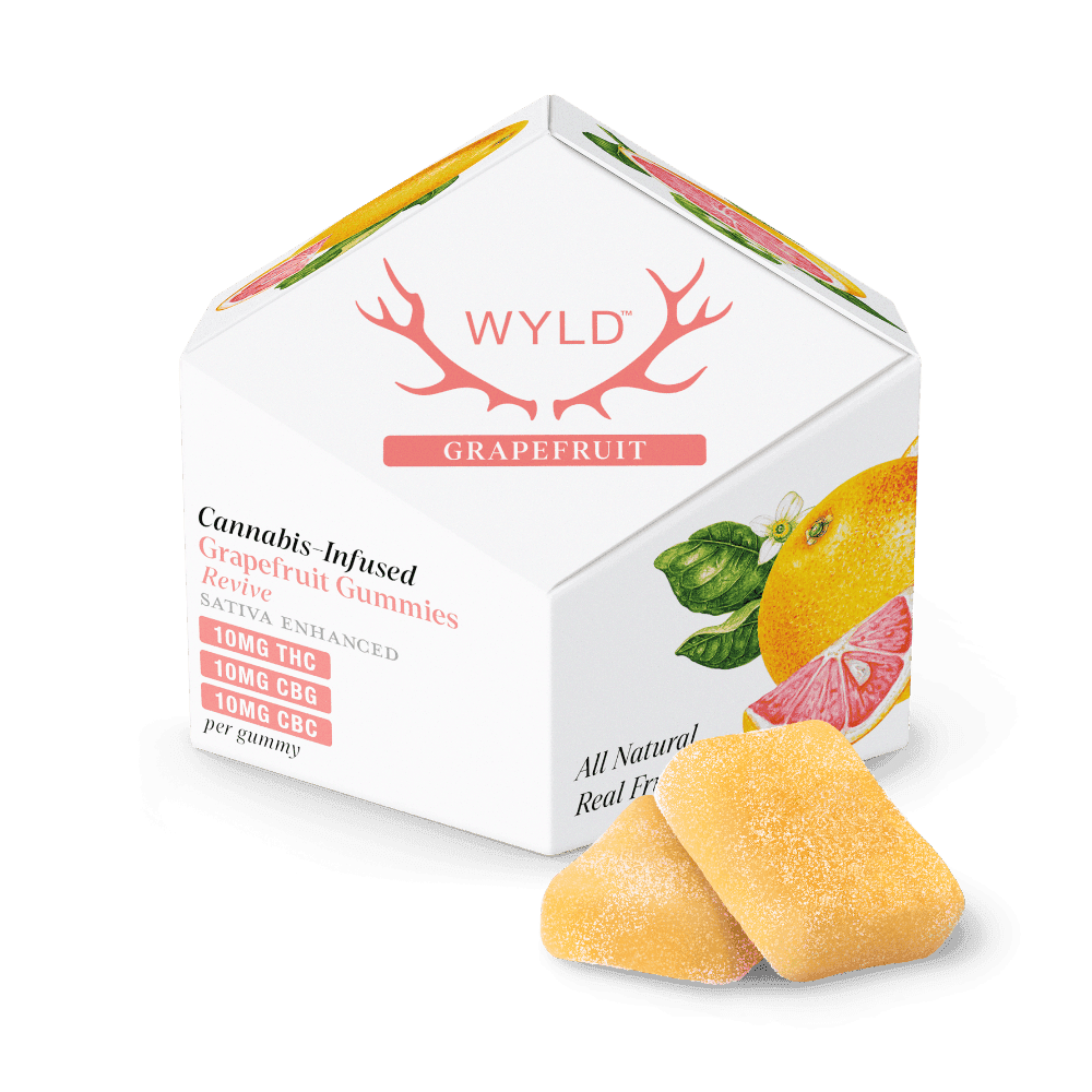 Grapefruit 1:1:1 CBG:CBC Sativa Enhanced Gummies