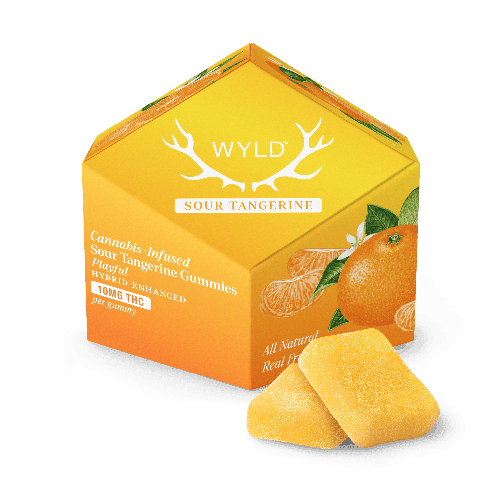 Sour Tangerine Hybrid Enhanced Gummies