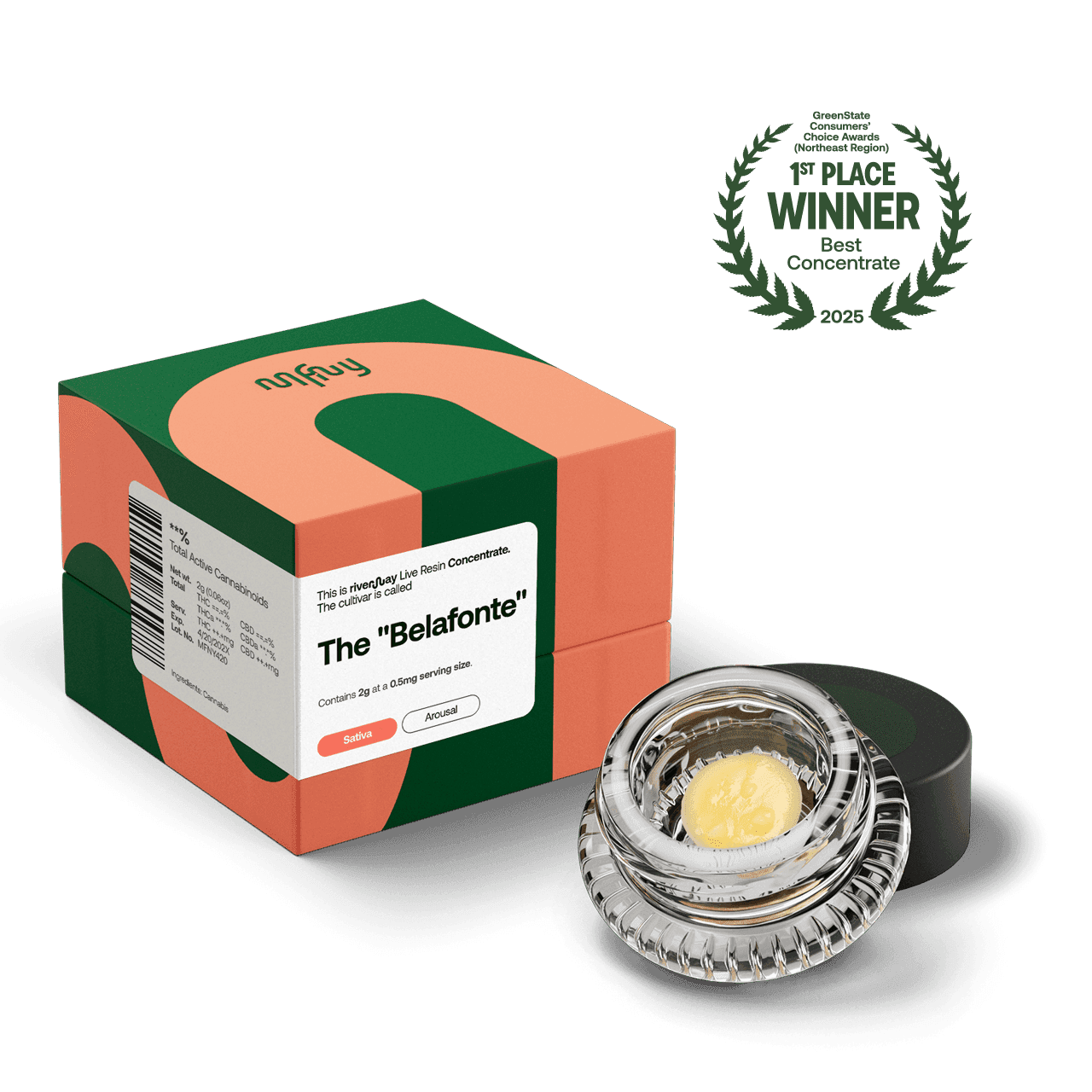 The Belafonte Live Resin Badder | 2g