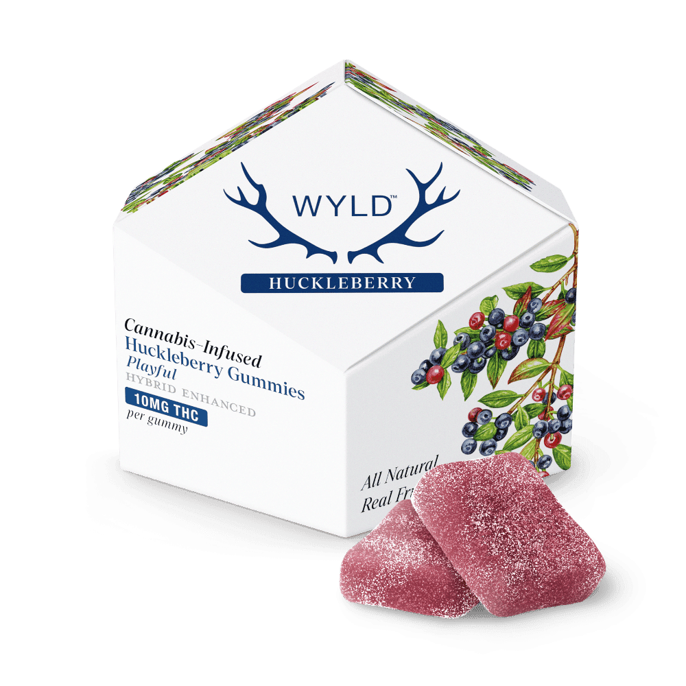 Huckleberry Hybrid Enhanced Gummies