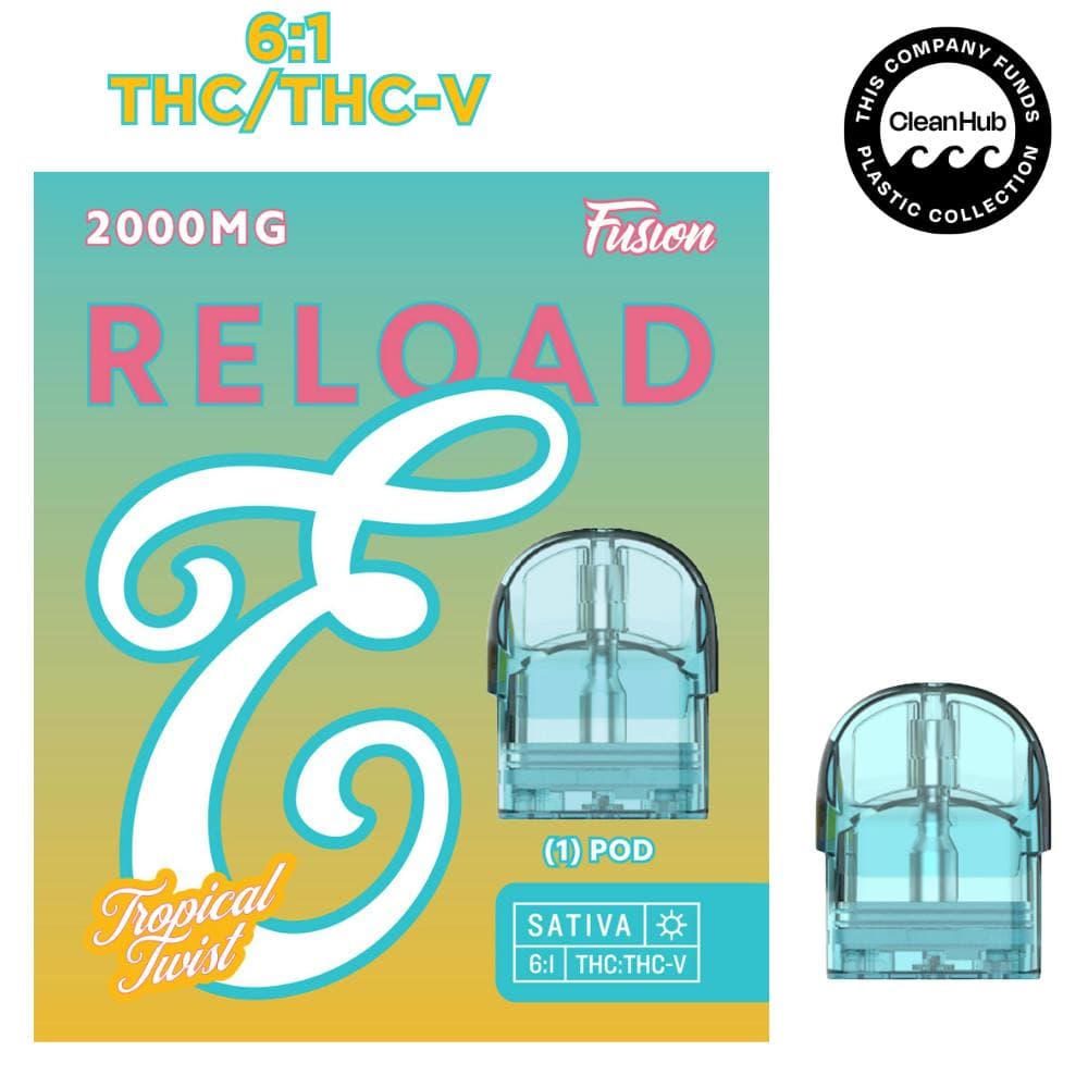 RELOAD - 2g FUSION - Tropical Twist (6:1 THC/THC-V)