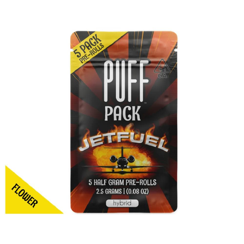 Jet Fuel | 5 pack pre-rolls | 2.5 gram | Hybrid