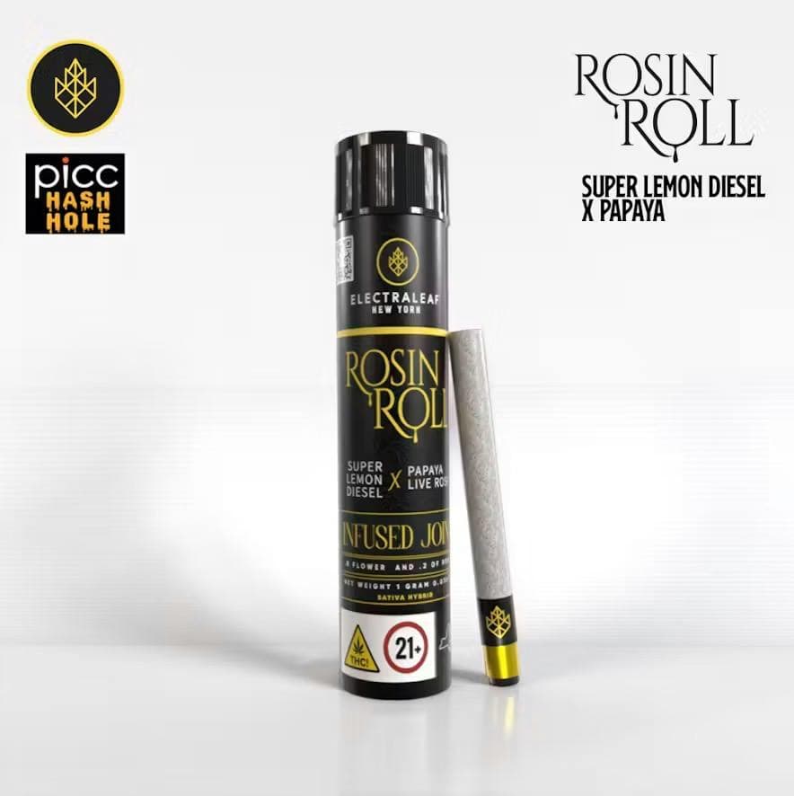 Electraleaf | Live Rosin PreRoll | Super Lemon Diesel x Papaya | Sativa Dominant