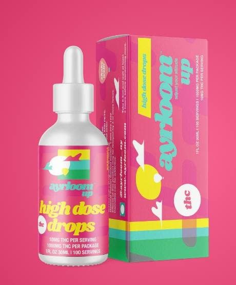 ayrloom | High Dose Drops | 1000mg THC