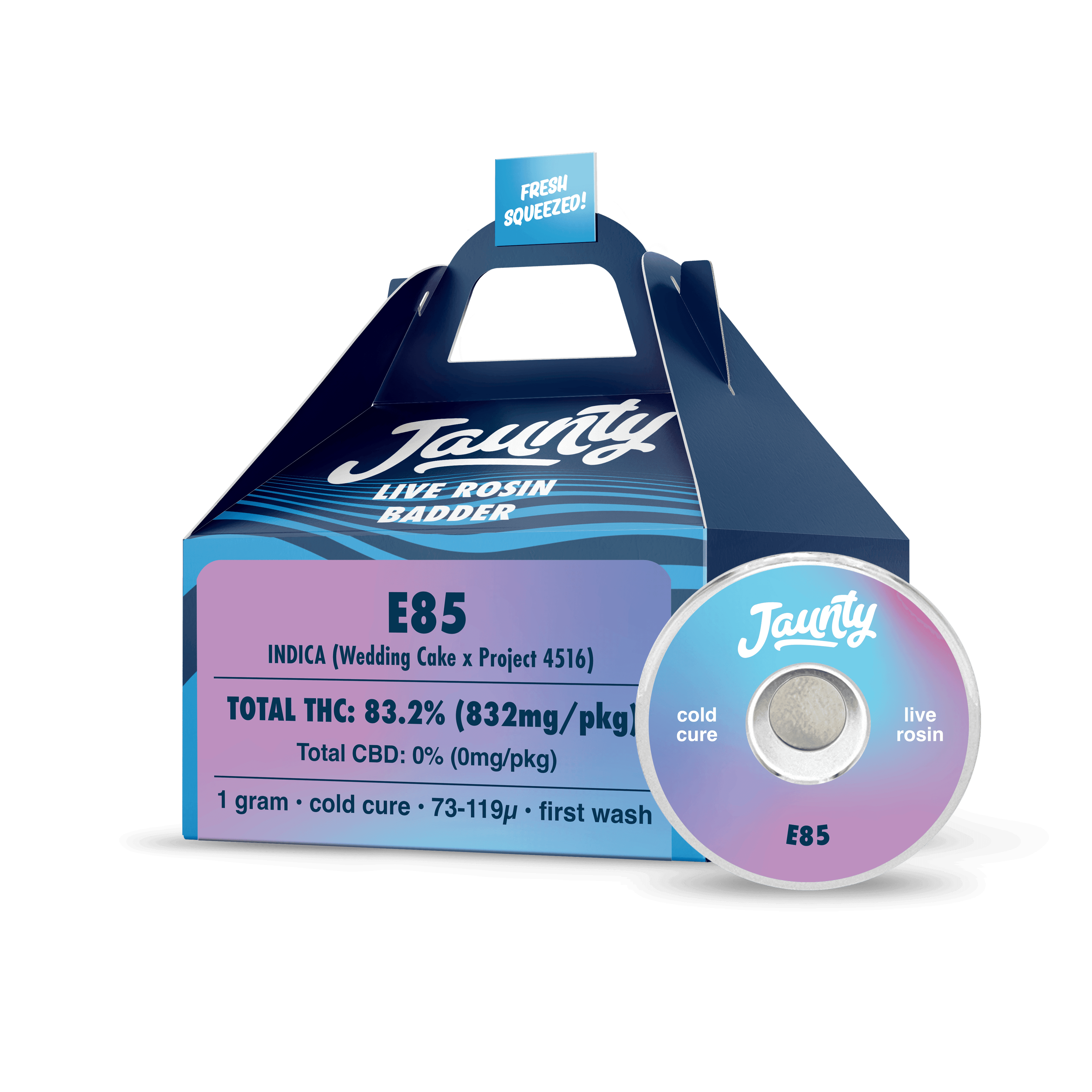 E-85 | Cold Cure | Live Rosin | Hybrid | 1g