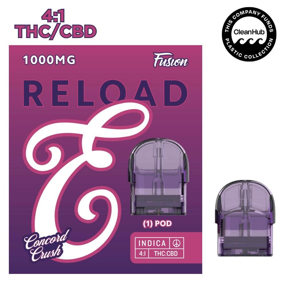 RELOAD - 1g FUSION - Concord Crush (4:1 THC/CBD)