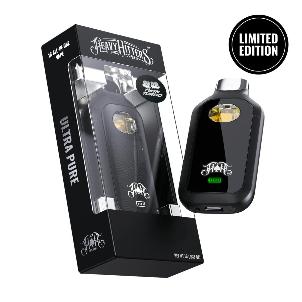 Hindu Kush | Indica - Ultra Extract High Potency Oil - 1G All-In-One Vape
