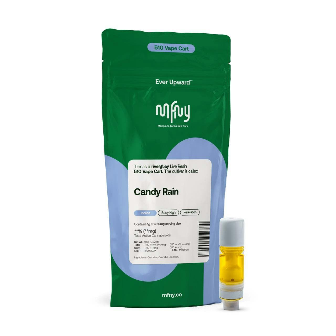 Candy Rain Live Resin 510 Cart | 1g