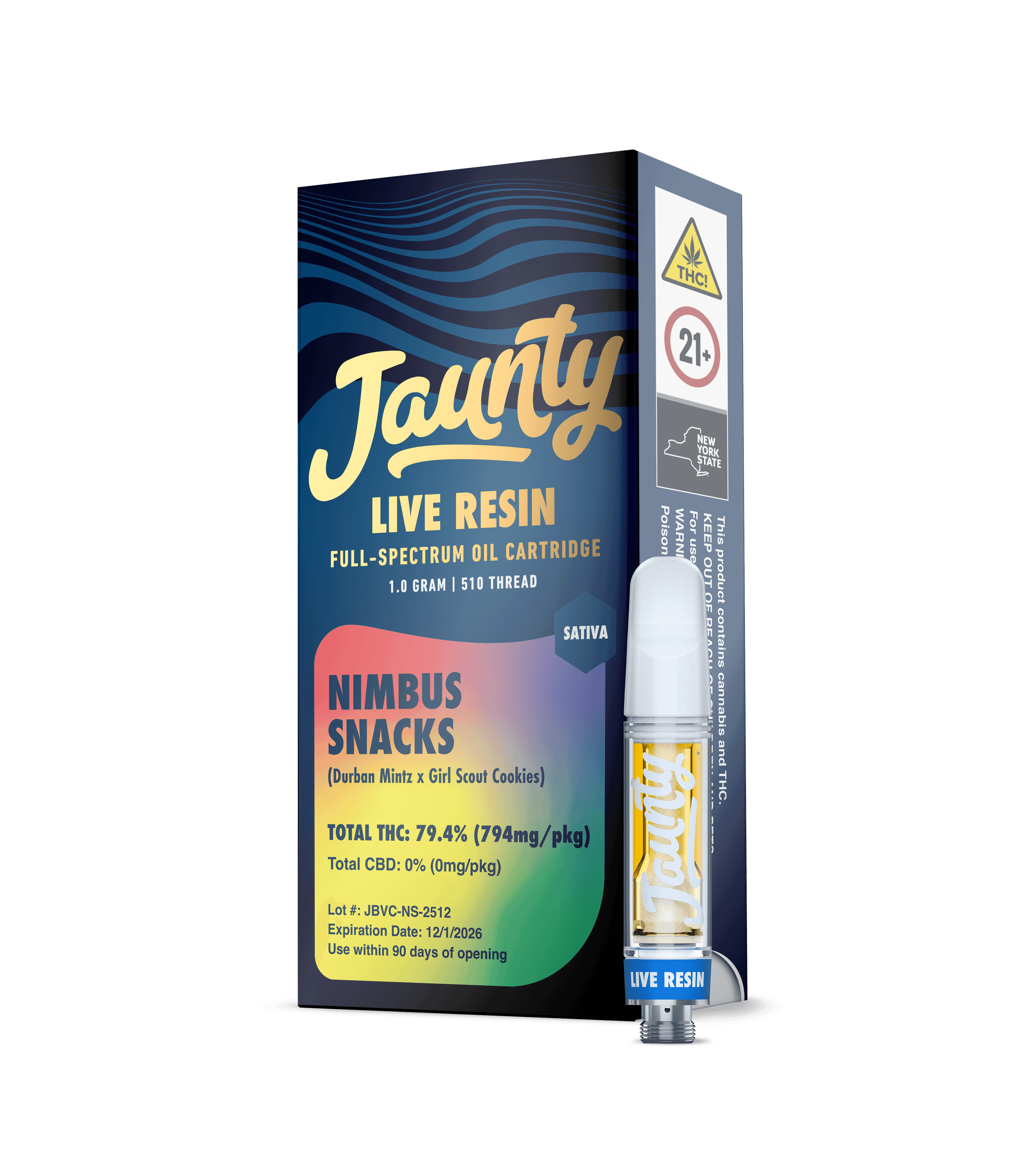 Nimbus Snacks | Live Resin | Cartridge | 1g