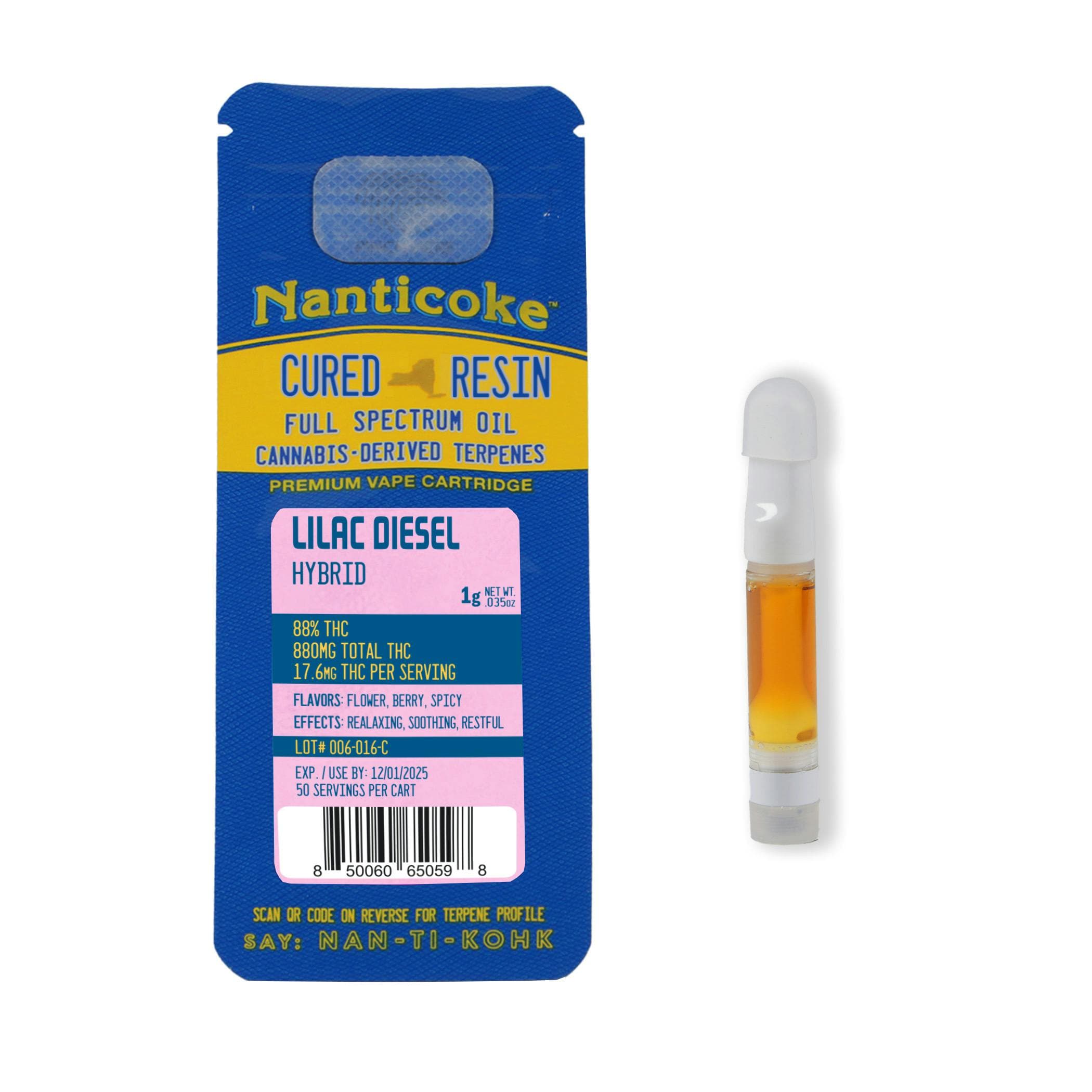 Nanticoke | Cured Resin Cart | Lilac Diesel | Hybrid