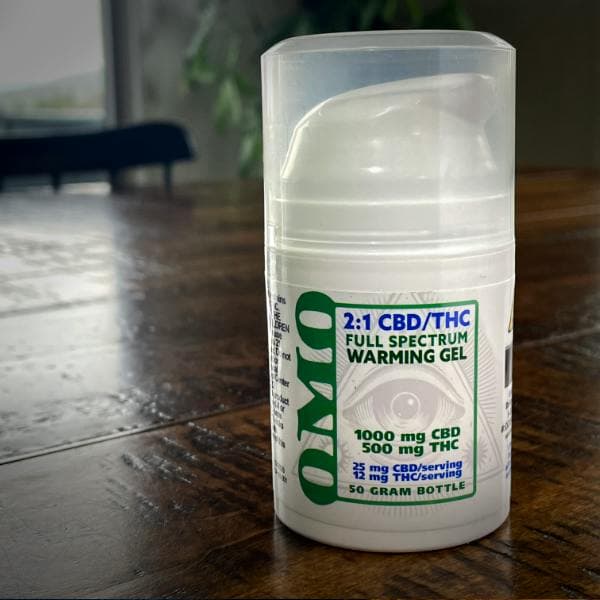 OMO | RSO WARMING GEL | 1000CBD: 500THC