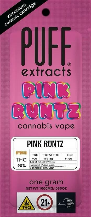 Puff | Cartridge | Pink Runtz | Hybrid