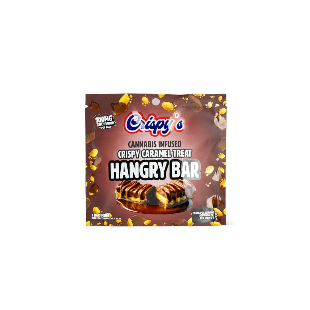 Crispy's | Edibles | Hangry Bar | 10pk | 100mg