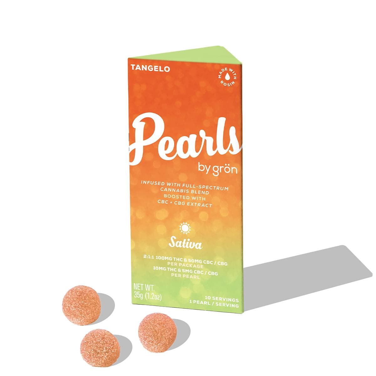 2:1:1 Tangelo Pearls - THC/CBC/CBG - Sativa