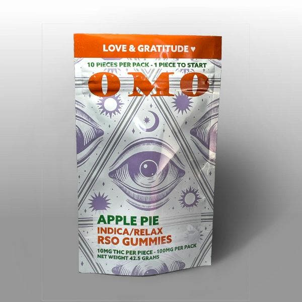 OMO | RSO GUMMIES | APPLE PIE | INDICA | 10PK