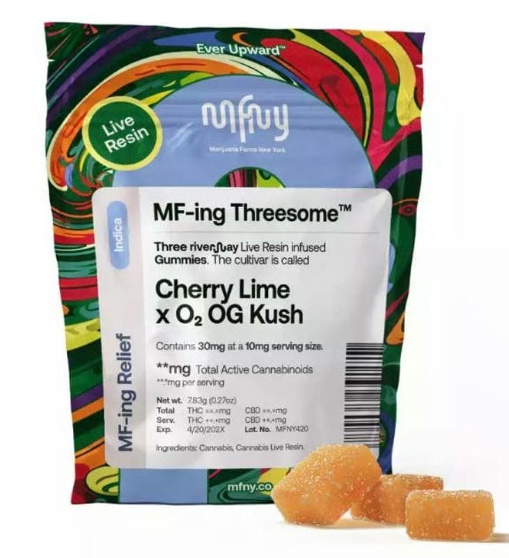 MFNY | Edibles | Cherry Lime x O2 OG Kush | Indica | 10pk | 100mg
