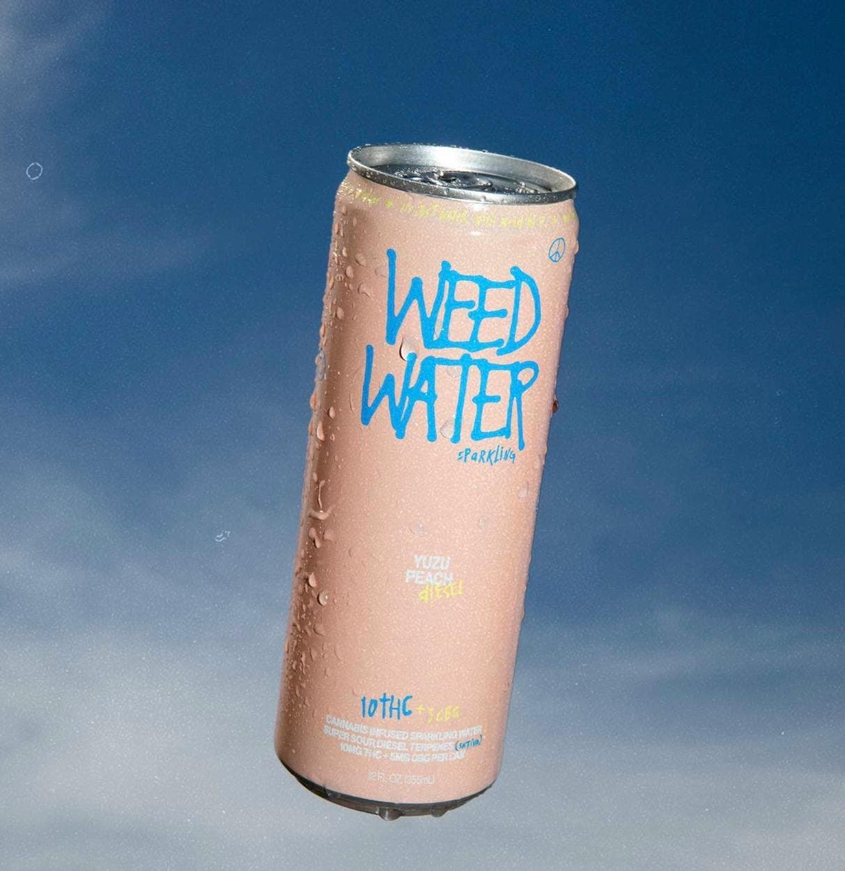 Weed Water | Beverage | Yuzu Peach Diesel | 10mg