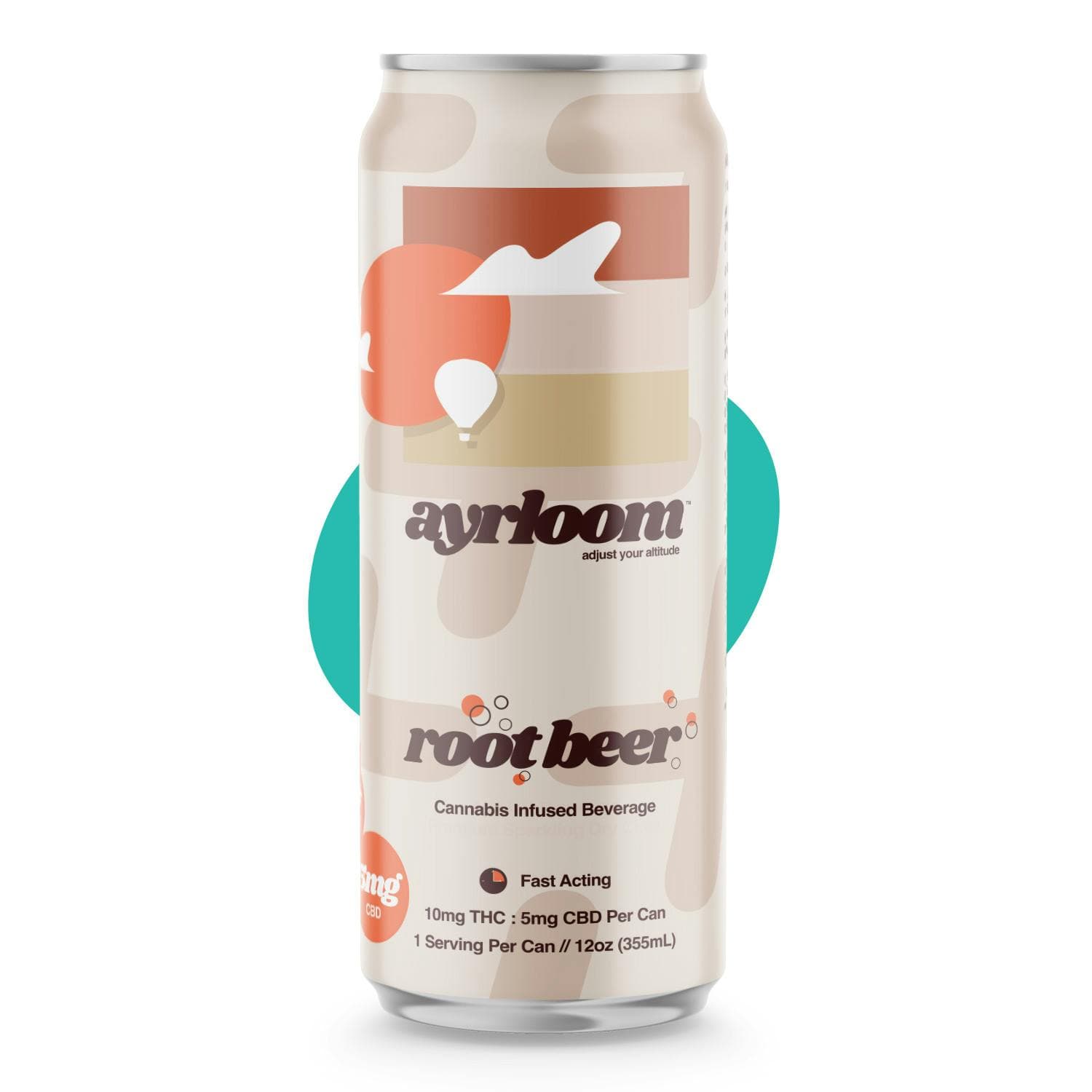 Ayrloom | Root Beer | 2:1 | 10MG THC : 5MG CBD| Singles