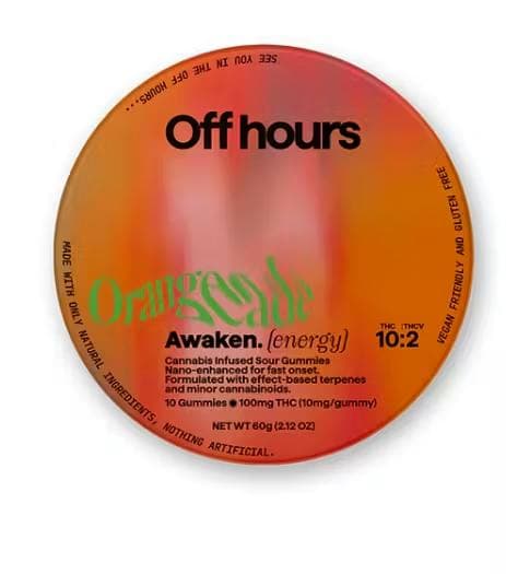 Off Hours | Edibles | Awaken Orangeade | 10pk | 100mg