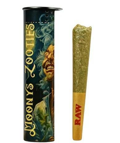 Moony's Zooties | Pre-Roll | Kush Mintz | Indica Hybrid