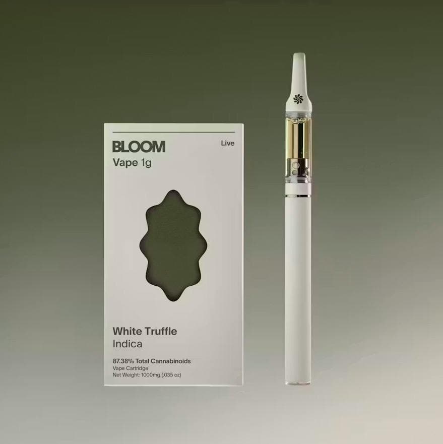 BLOOM | Live Resin Cart | White Truffle
