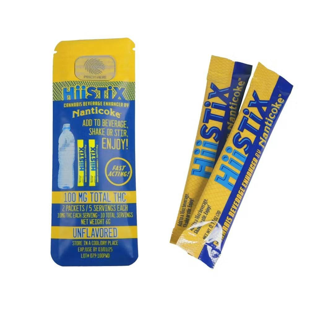 Nanticoke | Beverage Enhancer | Hiistix Unflavored | 2pk | 100mg