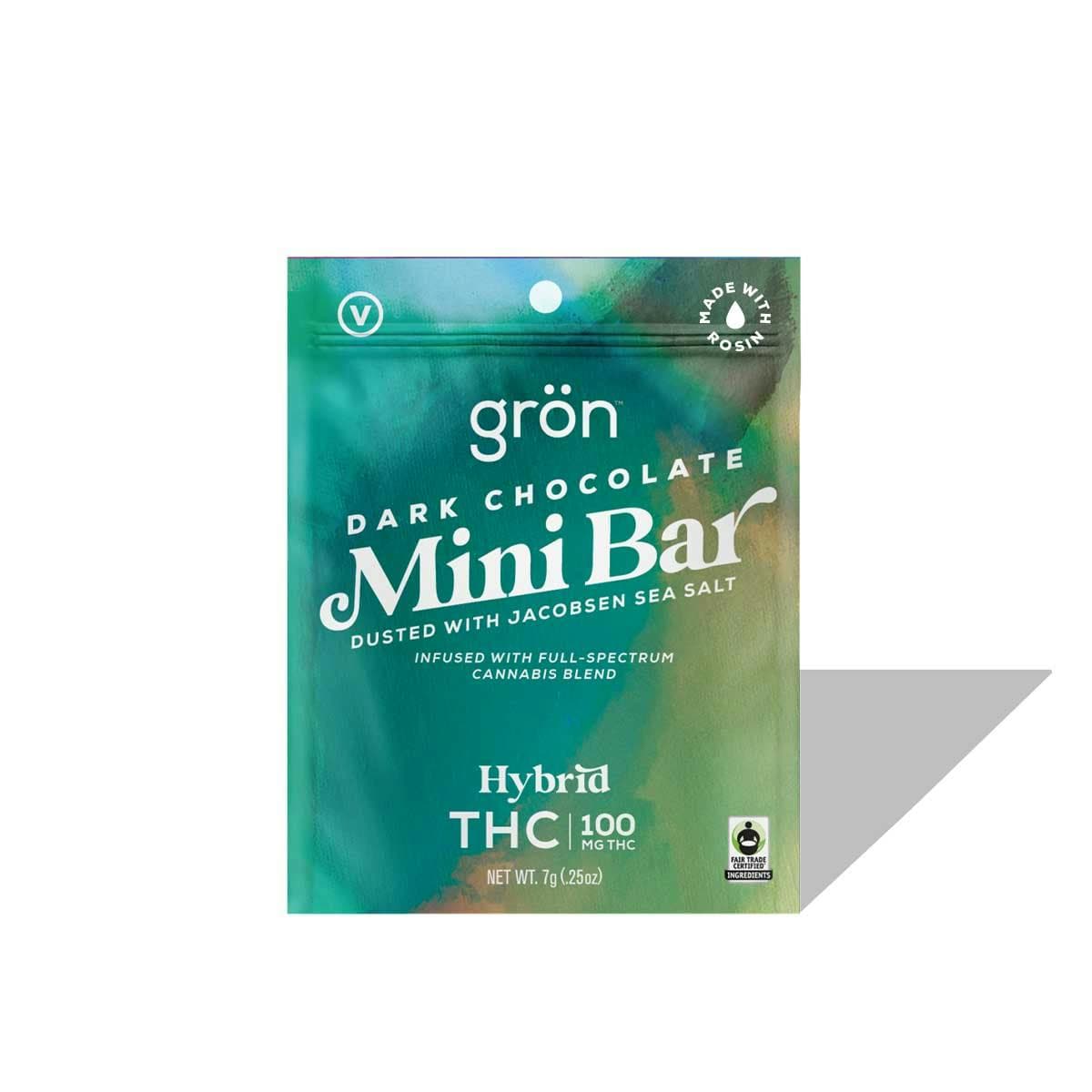 Dark Chocolate Mini Bar - THC - Hybrid