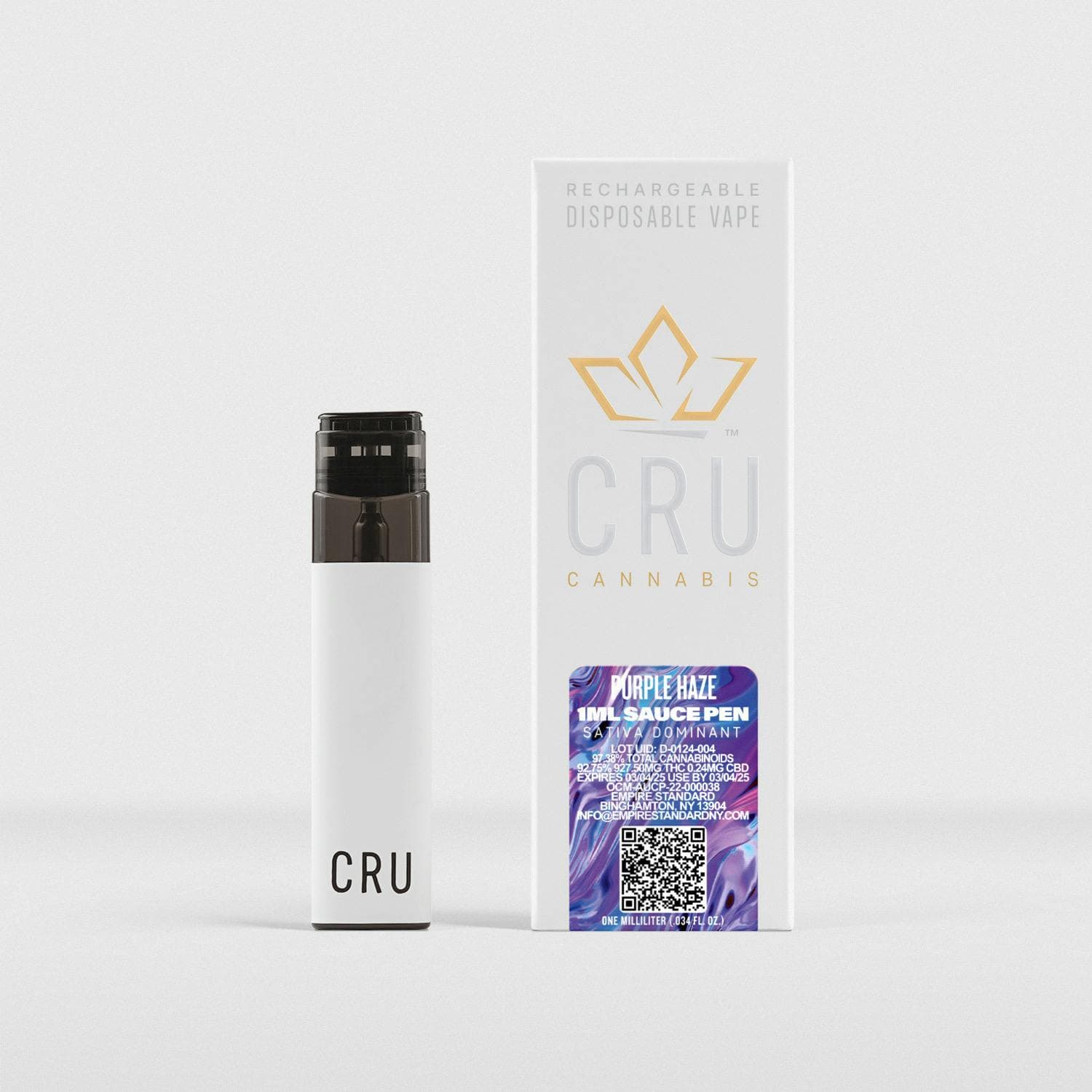 CRU | Vape | Purple Haze | Sativa