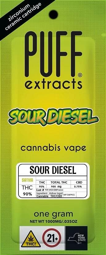 Puff | Cartridge | Sour Diesel | Sativa